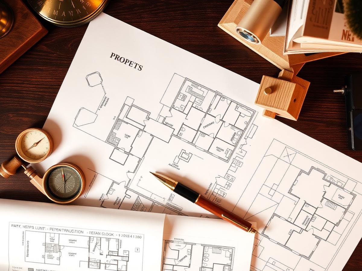 Architectural plans and tools